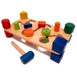 I m Toy  Игровой центр развивающий с молоточком (моторика, форма, цвет), дерево