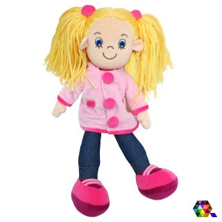 35-111 Aurora Игрушка Кукла девочка блондинка 36 см