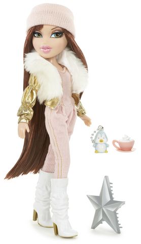 Игрушка кукла Bratz Зима в розовых тонах, Мейган