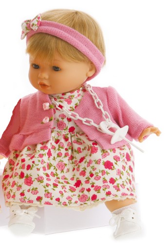Кукла Лаура блонд. в розовом